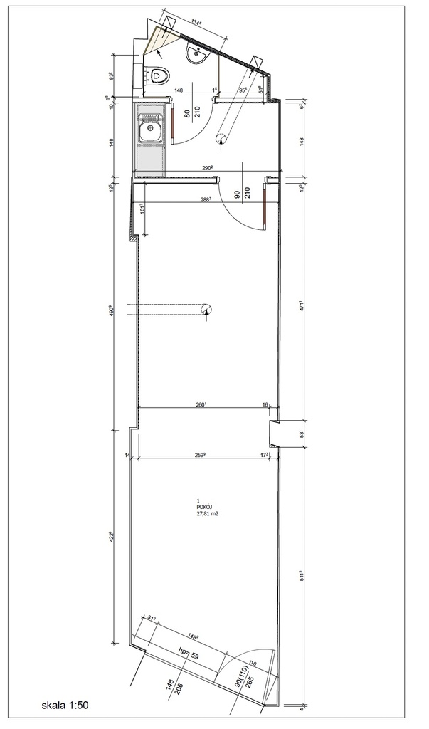 Lokal na wynajem Szczecin, Niemierzyn 34 m2 | Arka Nieruchomości
