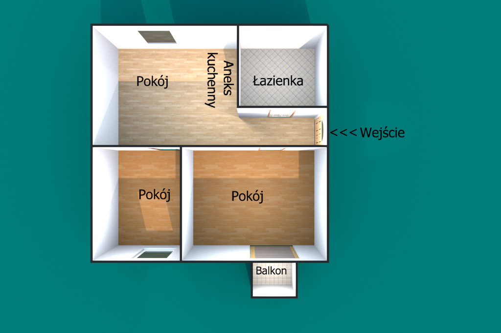 Komfortowe 3 pokoje blisko centrum na Strzyża