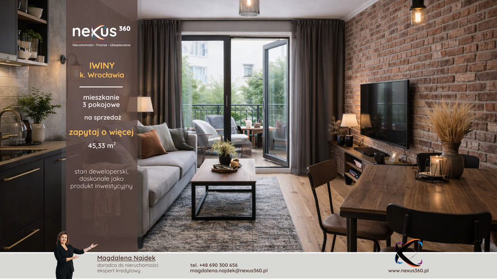 Mieszkanie 3 pokojowe z ogródkiem