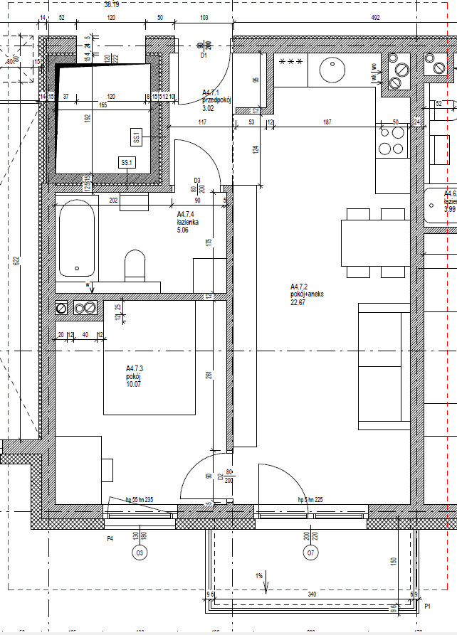 Mieszkanie na sprzedaż Mierzyn 41 m2 | Arka Nieruchomości