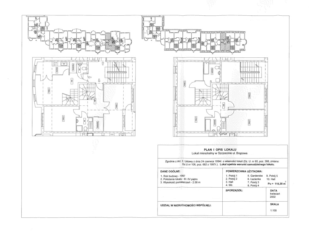 Mieszkanie na wynajem Szczecin, os. Bukowe 110 m2 | Arka Nieruchomości