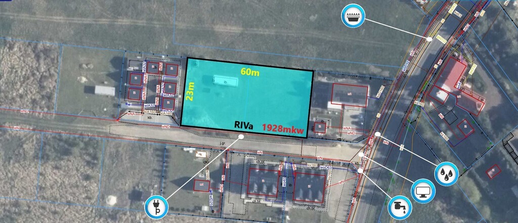 Działka na sprzedaż Niechorze 1 928 m2 | Arka Nieruchomości