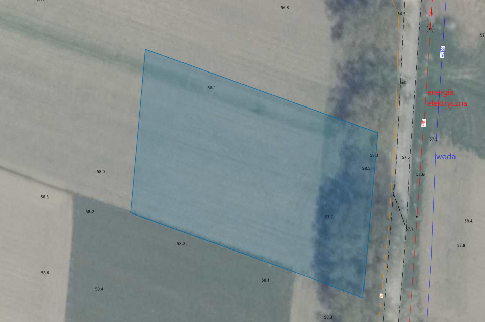 Działka na sprzedaż Wojcieszyn 2 666 m2 | Arka Nieruchomości