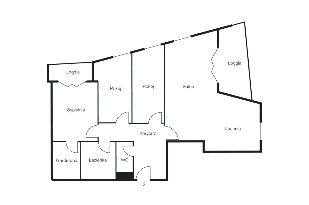 4-pokojowy apartament Sea Towers | widok na morze