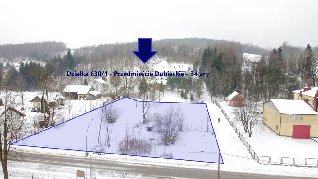 Działka pod zabudowę – Przedmieście Dubieckie
