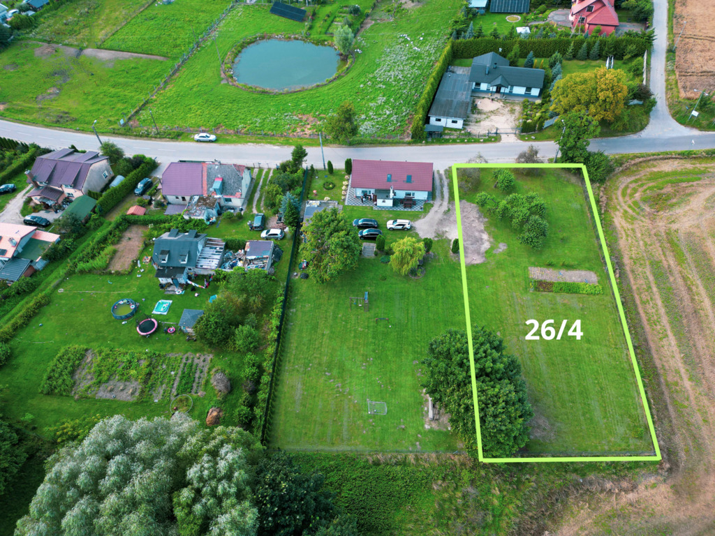 Działka budowlana z MPZP – Lisewiec, gm. Kolbudy