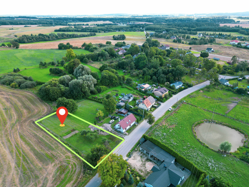 Działka budowlana z MPZP – Lisewiec, gm. Kolbudy