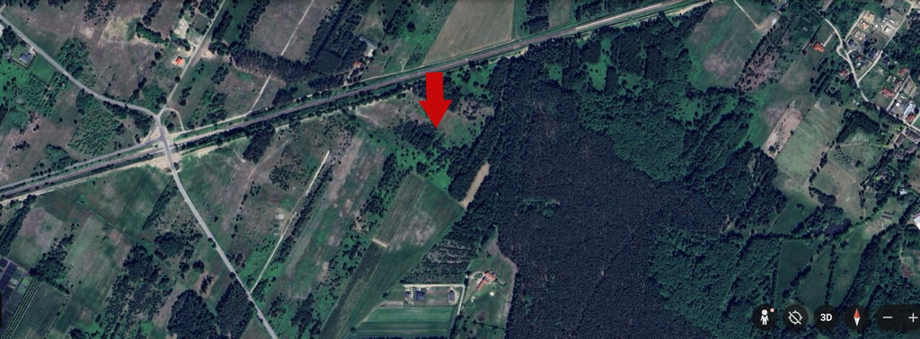 Działka inwestycyjna k. Góry Kalwarii – zdjęcie 3