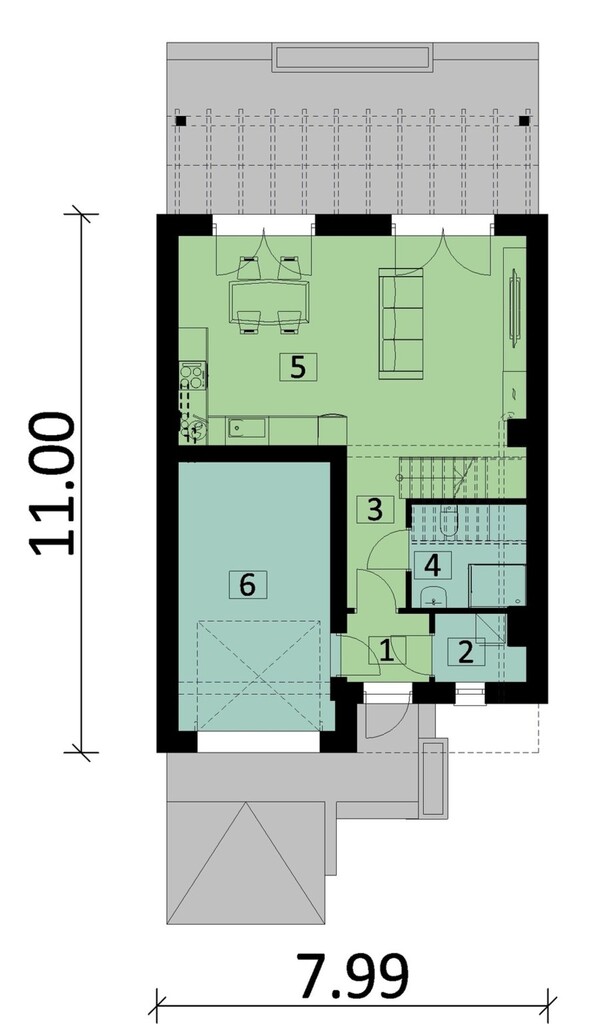 Dom na sprzedaż Tanowo 121 m2 | Arka Nieruchomości