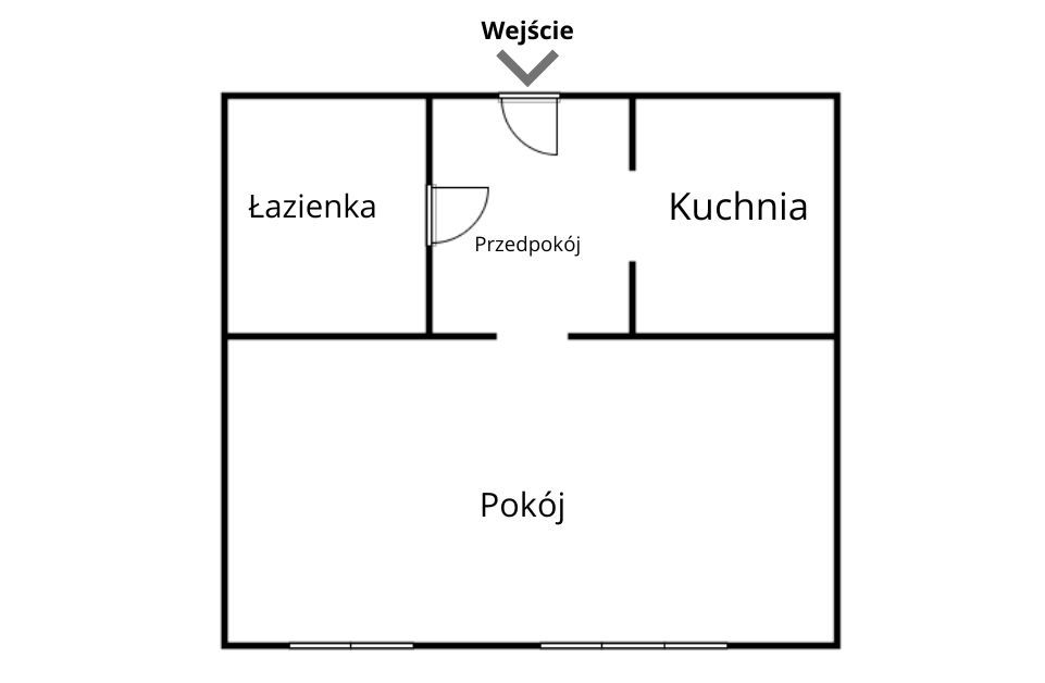Mieszkanie na wynajem Szczecin, Niebuszewo 27 m2 | Arka Nieruchomości