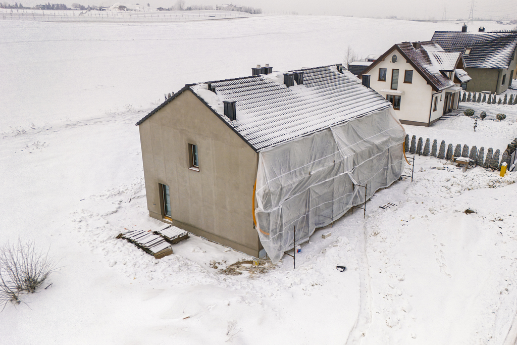Dom bliźniaczy 101,37 m2 - 5 pokoi - Pępowo