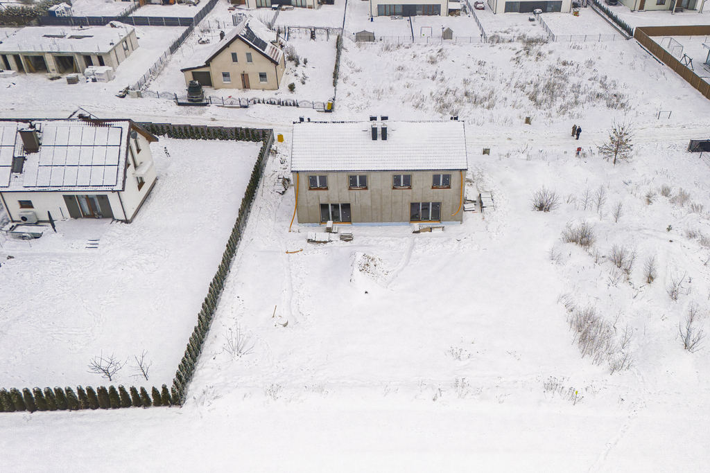 Dom bliźniaczy 101,37 m2 - 5 pokoi - Pępowo