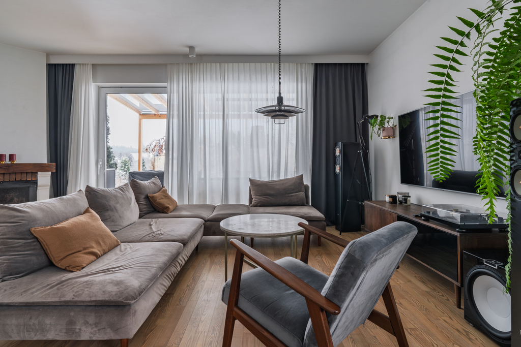 Dom z ogrodem, sauną i tarasem - Otomin