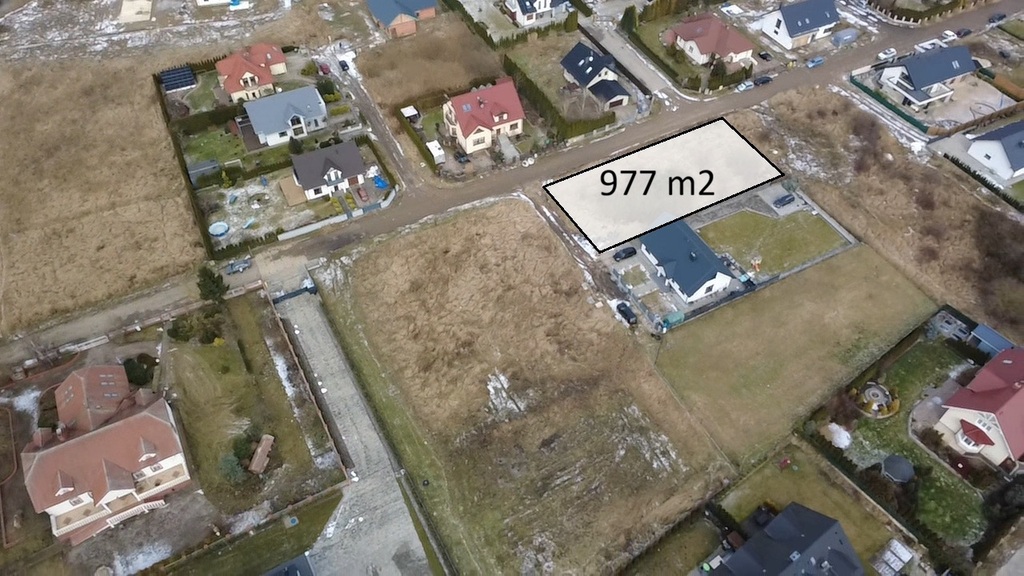 Działka na sprzedaż Mierzyn 977 m2 | Arka Nieruchomości