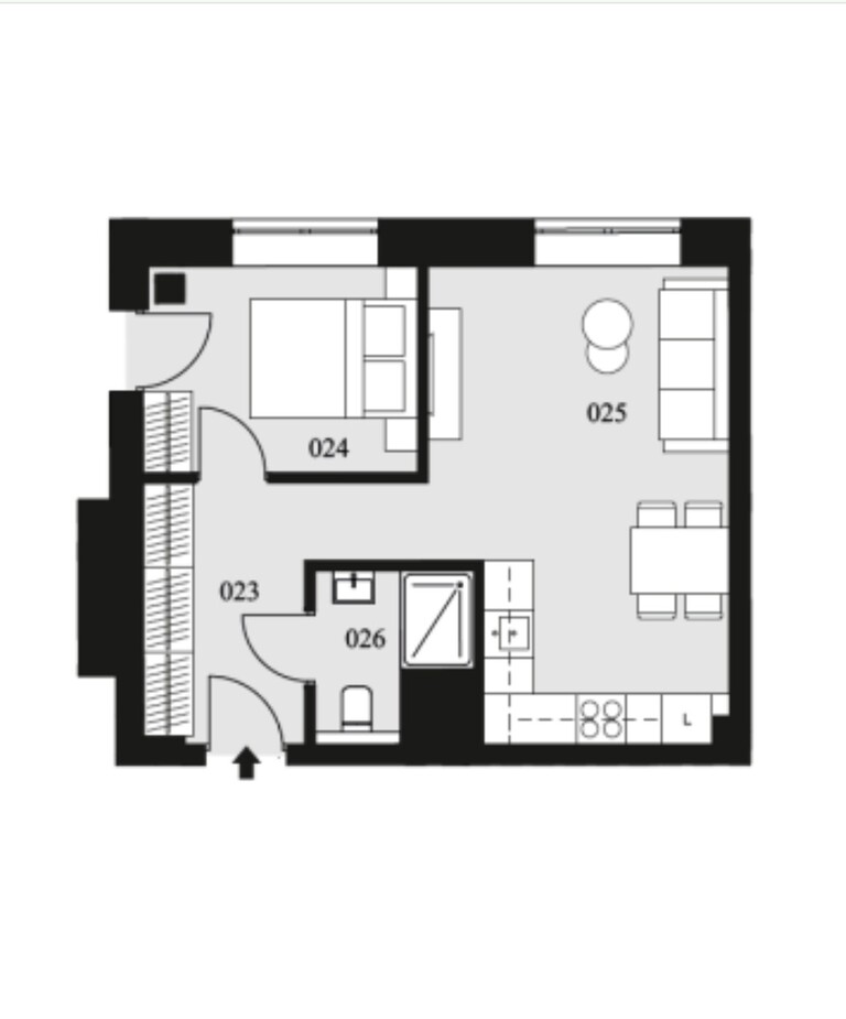 Mieszkanie na sprzedaż Świnoujście 27 m2 | Arka Nieruchomości