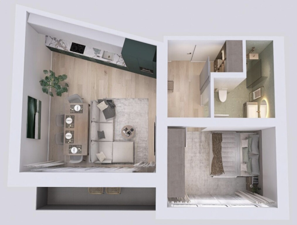 Mieszkanie na sprzedaż Świnoujście 27 m2 | Arka Nieruchomości