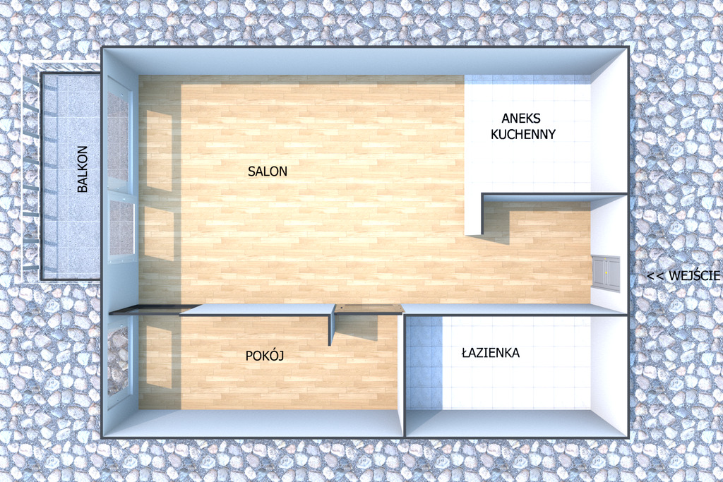 2 Pokoje | Sea Salt | Gdańsk Zaspa