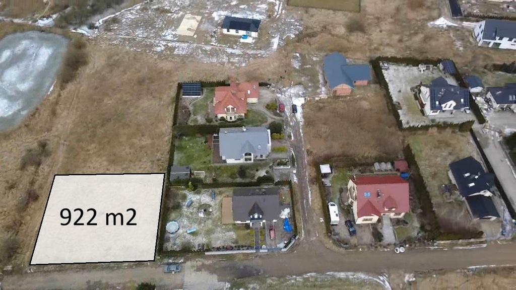 Działka na sprzedaż Mierzyn 922 m2 | Arka Nieruchomości