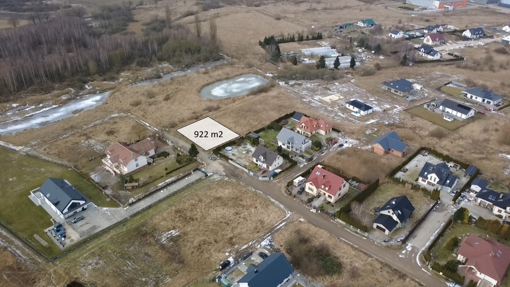 Działka na sprzedaż Mierzyn 922 m2 | Arka Nieruchomości