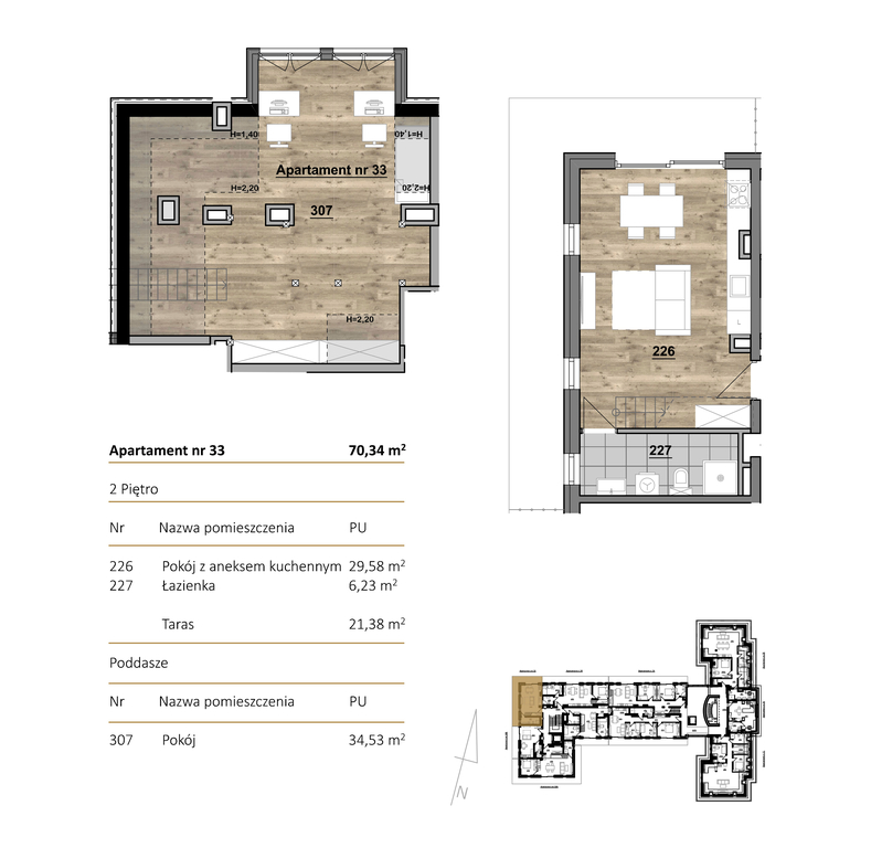 Mieszkanie na sprzedaż Szczecin, Dąbie 70 m2 | Arka Nieruchomości