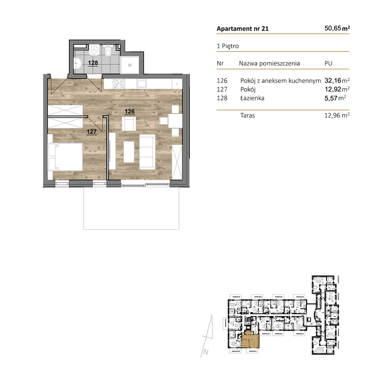 Mieszkanie na sprzedaż Szczecin, Dąbie 51 m2 | Arka Nieruchomości