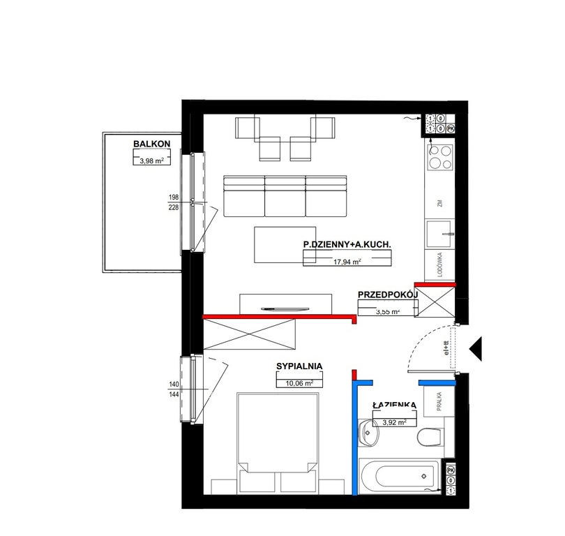 Mieszkanie na sprzedaż Szczecin, Bukowo 35 m2 | Arka Nieruchomości