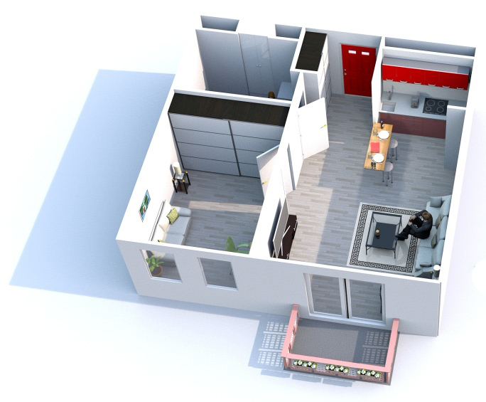 Mieszkanie na wynajem Szczecin, Warszewo 42 m2 | Arka Nieruchomości