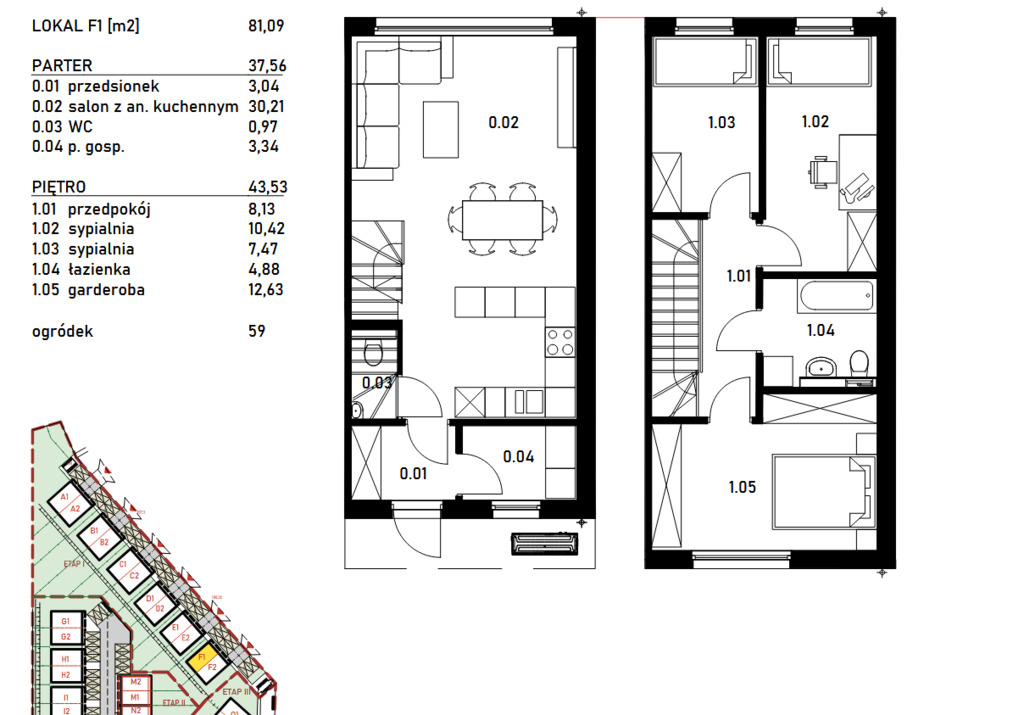 Dom na sprzedaż Szczecin, Osów 81 m2 | Arka Nieruchomości