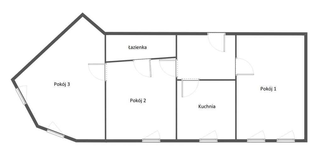 Mieszkanie na sprzedaż Szczecin, Niebuszewo 57 m2 | Arka Nieruchomości