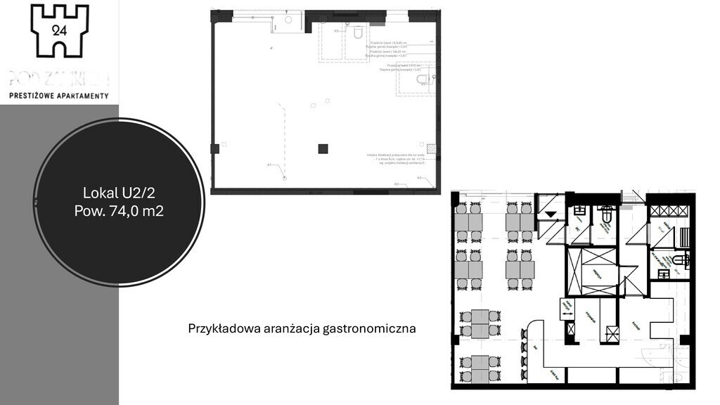 Lokal na wynajem Szczecin, Stare Miasto 135 m2 | Arka Nieruchomości
