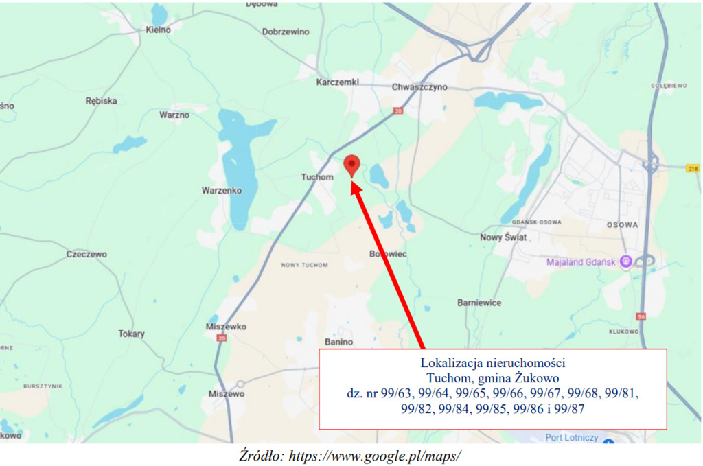 Działka inwestycyjna 7700 m2 pod domy (bliźniaki)