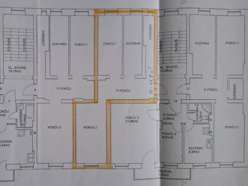Mieszkanie na sprzedaż Szczecin, Centrum 48 m2 | Arka Nieruchomości