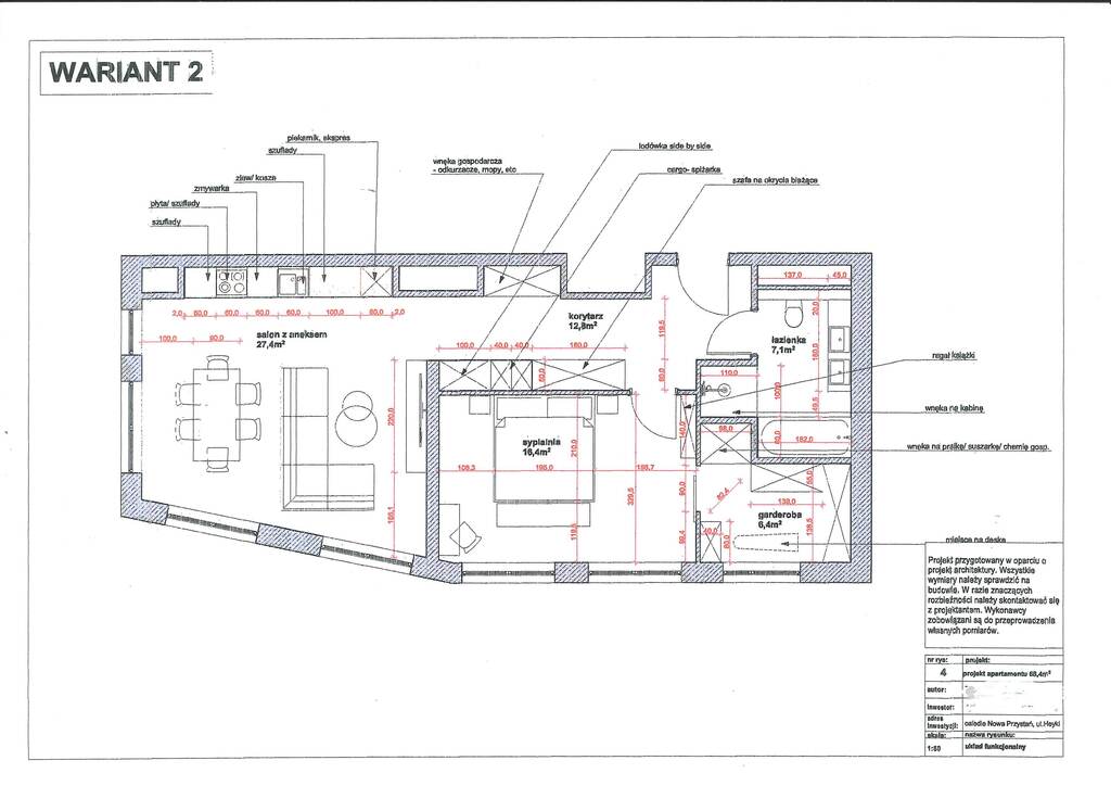 Mieszkanie na sprzedaż Szczecin, Kępa Parnicka 68 m2 | Arka Nieruchomości