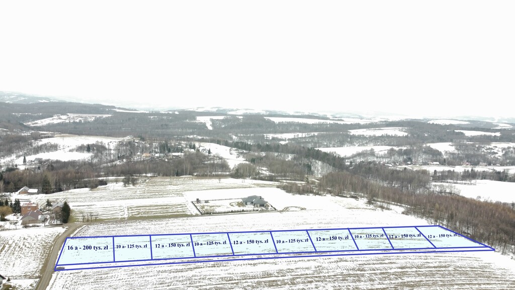 Działki z WZ – Dynów – od 125 tys. zł