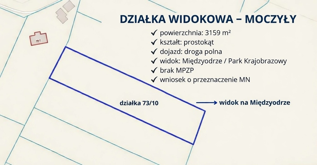 Działka na sprzedaż Moczyły 3 159 m2 | Arka Nieruchomości