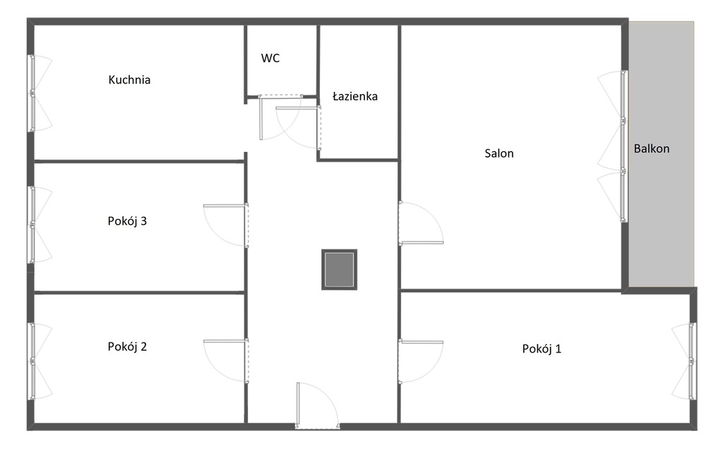 Mieszkanie na sprzedaż Szczecin, os. Bukowe 74 m2 | Arka Nieruchomości