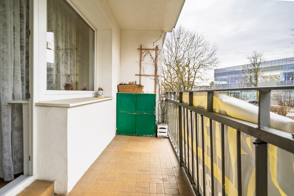 2-pokojowe mieszkanie z dużym balkonem l Morena l