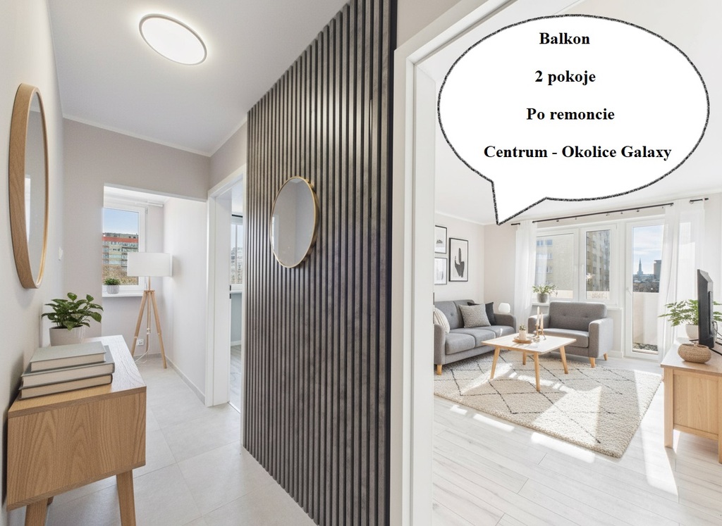 Mieszkanie na sprzedaż Szczecin, Centrum 47 m2 | Arka Nieruchomości