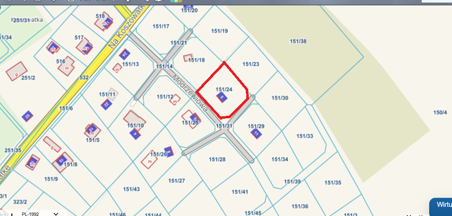 Wyjątkowa działka, blisko jeziora oraz lasu 928m2