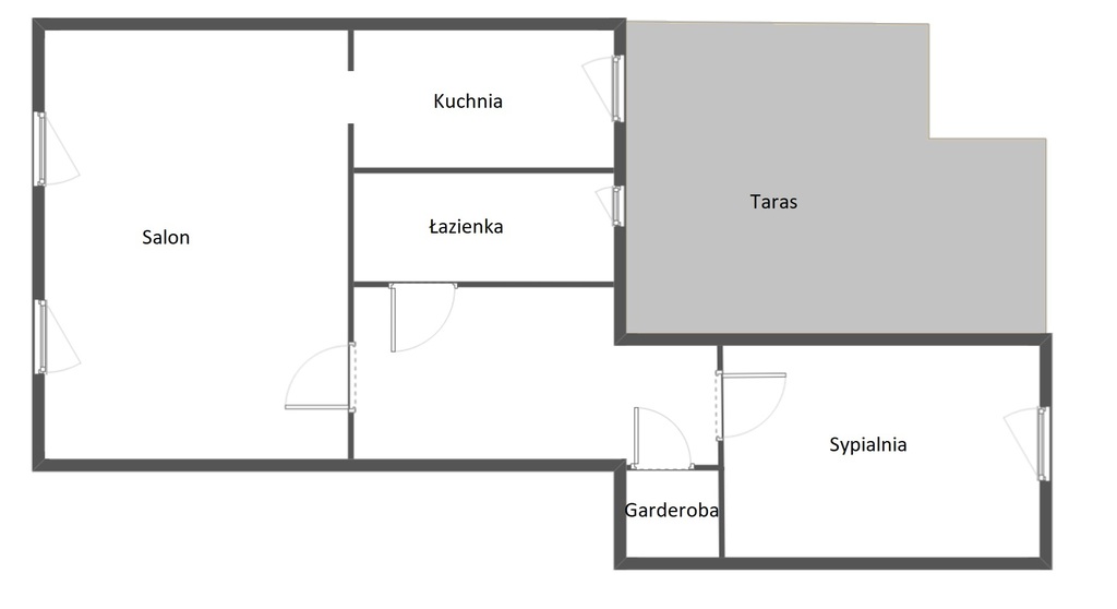 Mieszkanie na sprzedaż Szczecin, Centrum 54 m2 | Arka Nieruchomości