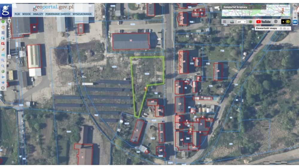 Działka na sprzedaż Dobrzany 1 950 m2 | Arka Nieruchomości