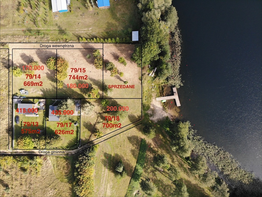 Działka na sprzedaż Objezierze 669 m2 | Arka Nieruchomości
