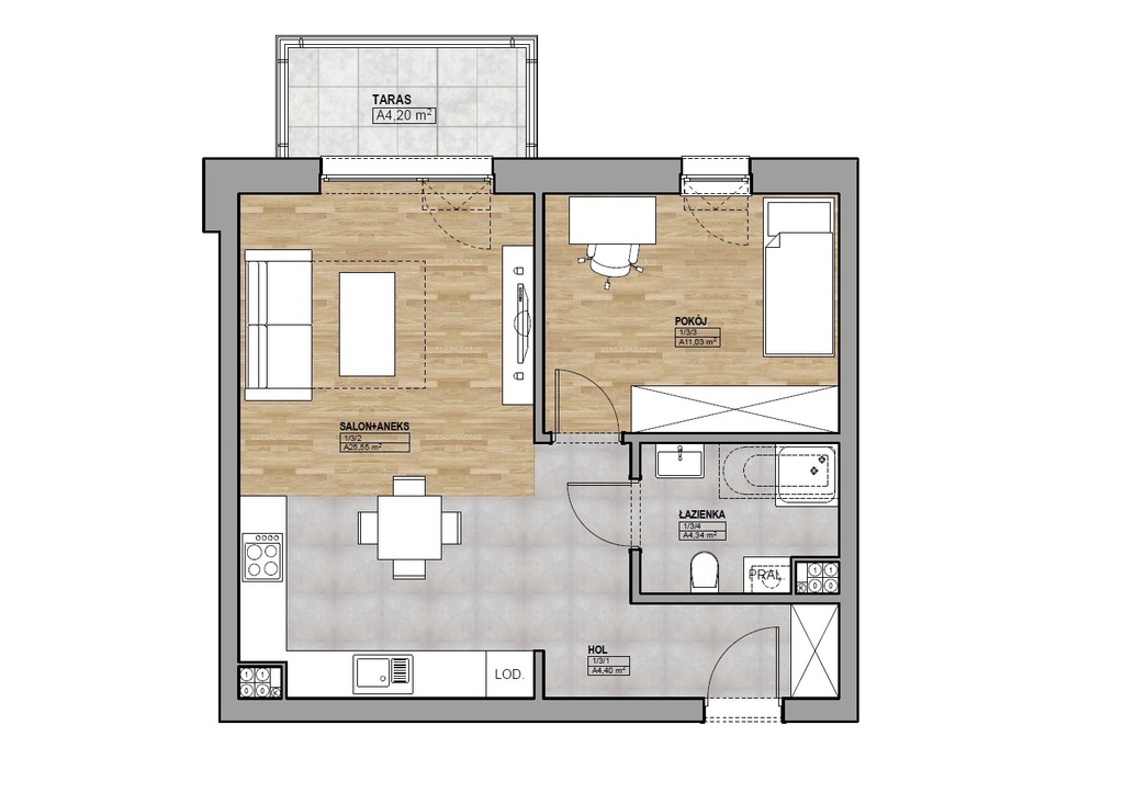 Mieszkanie na sprzedaż Kamień Pomorski 45 m2 | Arka Nieruchomości
