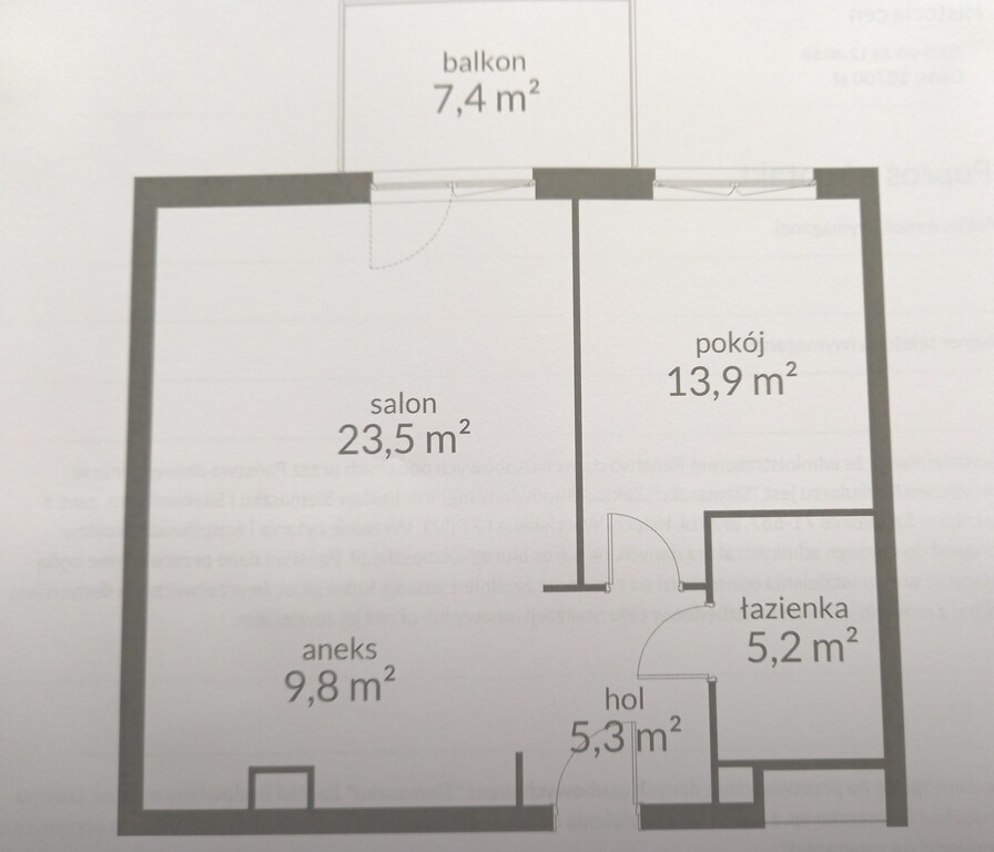 Mieszkanie na sprzedaż Szczecin, Pogodno 58 m2 | Arka Nieruchomości