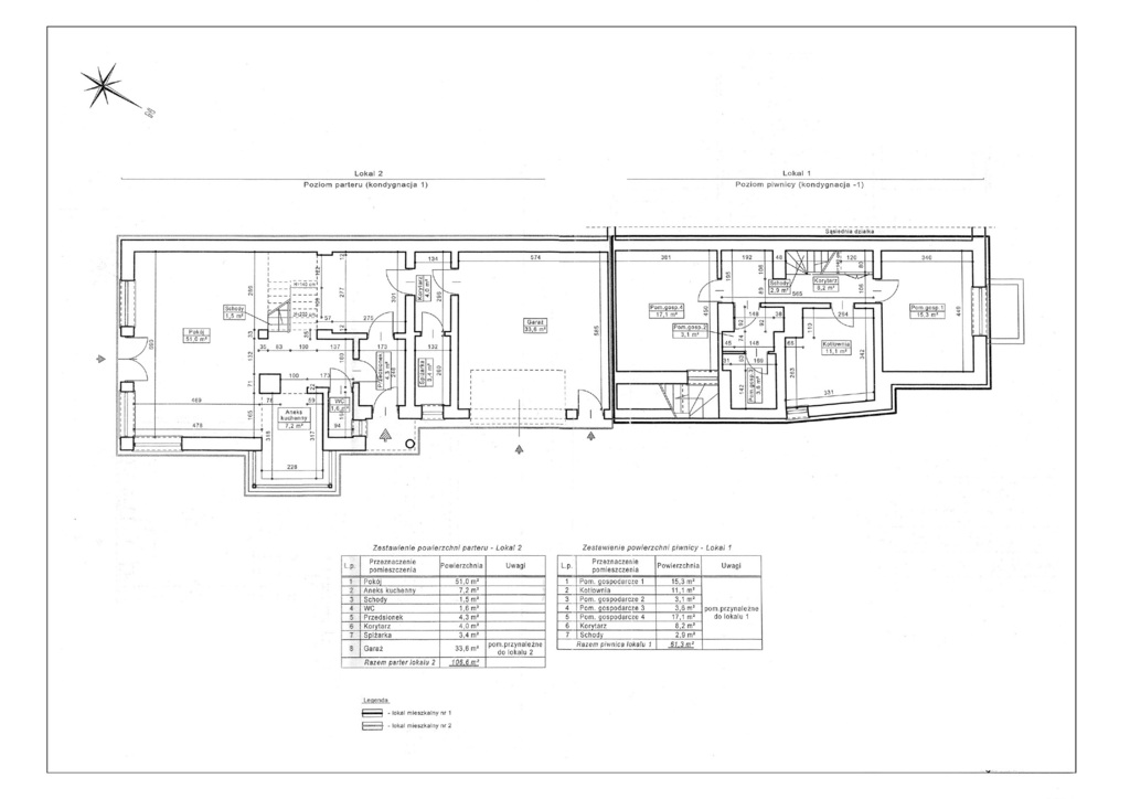 Dwa domy na jednej działce | Gdańsk | Nad Jarem