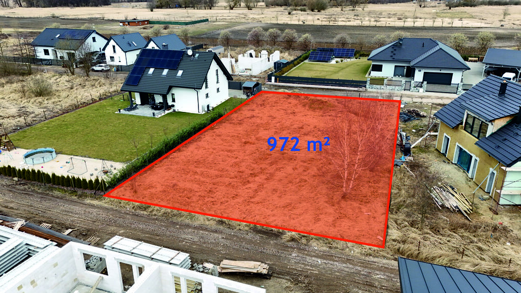 Działka na sprzedaż Dobra 972 m2 | Arka Nieruchomości