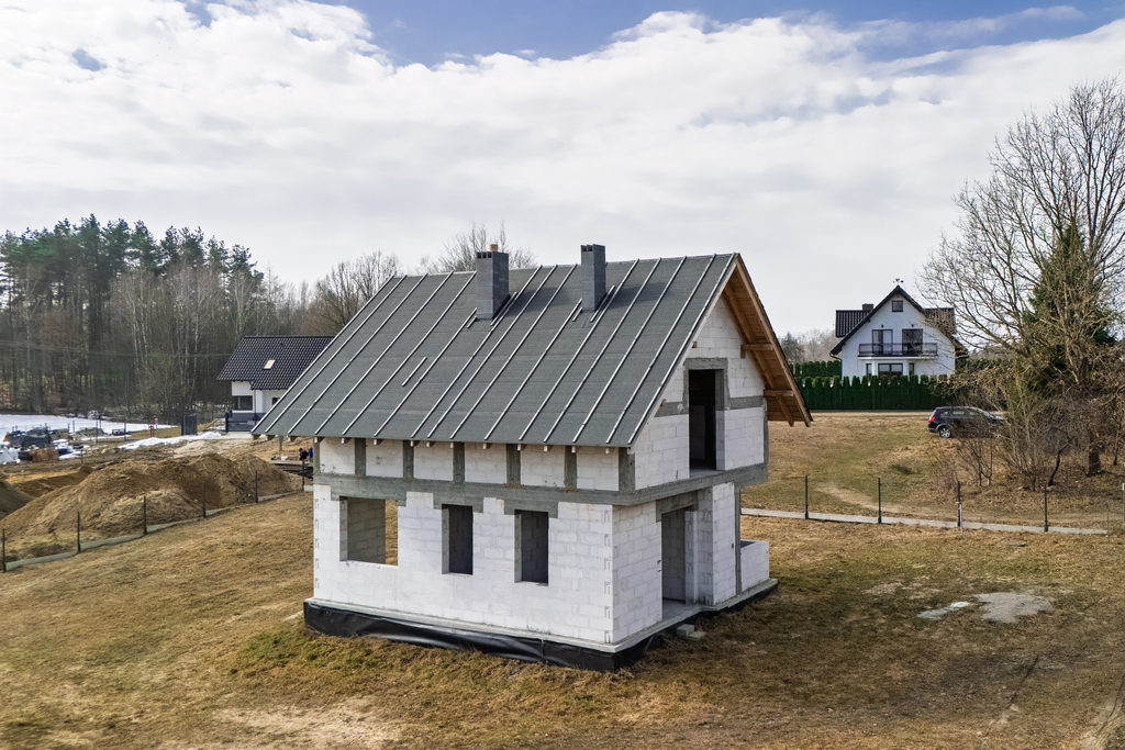 Nowy dom w Wilanowie gmina Przodkowo