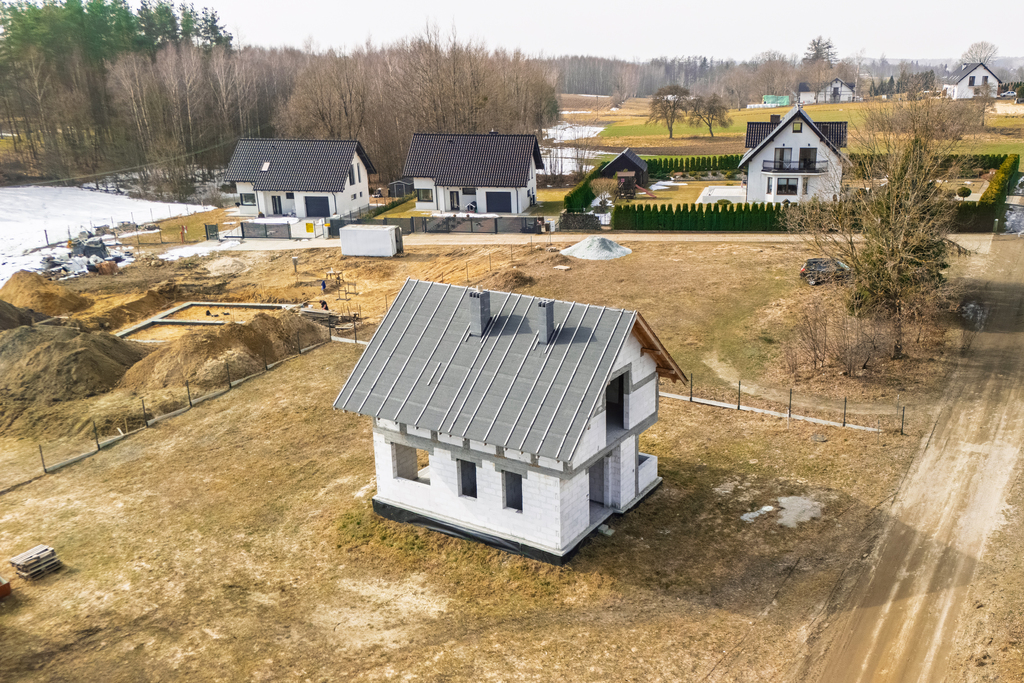 Nowy dom w Wilanowie gmina Przodkowo