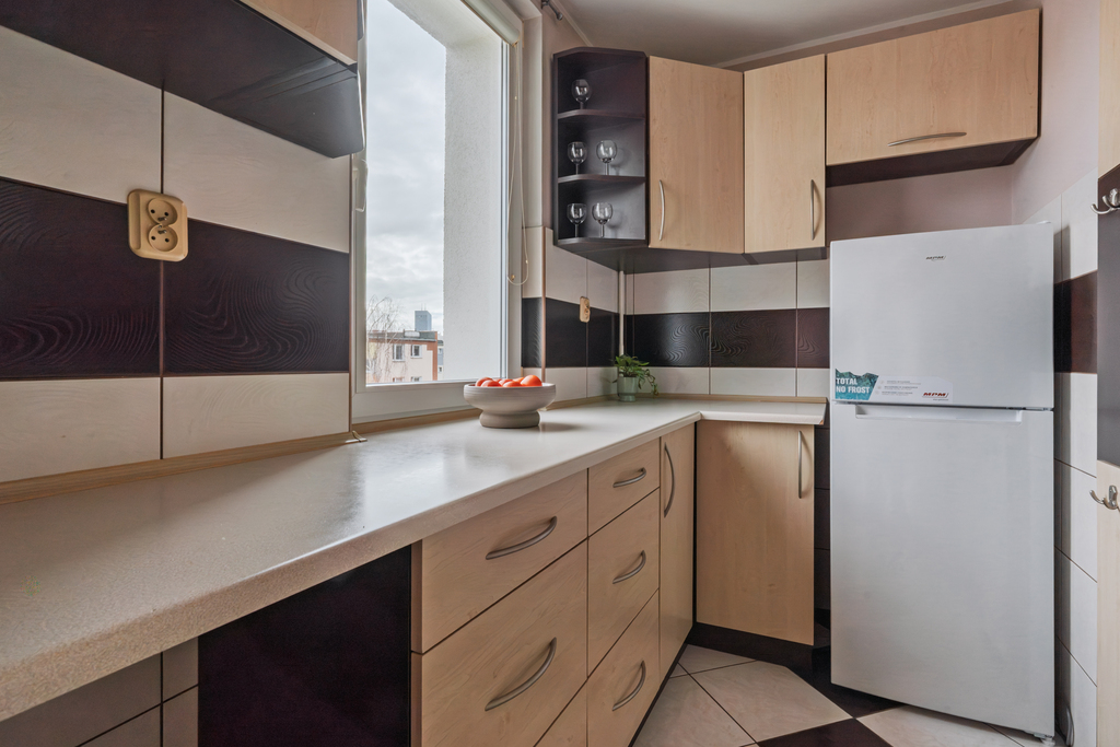 Wygodne 2 pokoje 2,8km od plaży