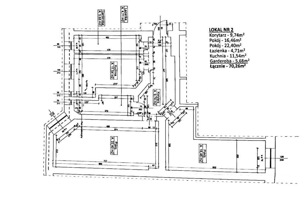 Mieszkanie na sprzedaż Szczecin, Centrum 70 m2 | Arka Nieruchomości